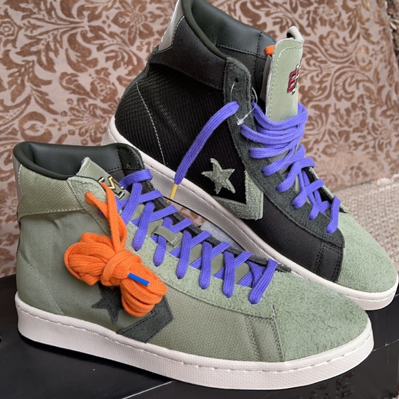 Converse Pro Leather Mid ‘Black History Month’ Men - Picture 6 of 16